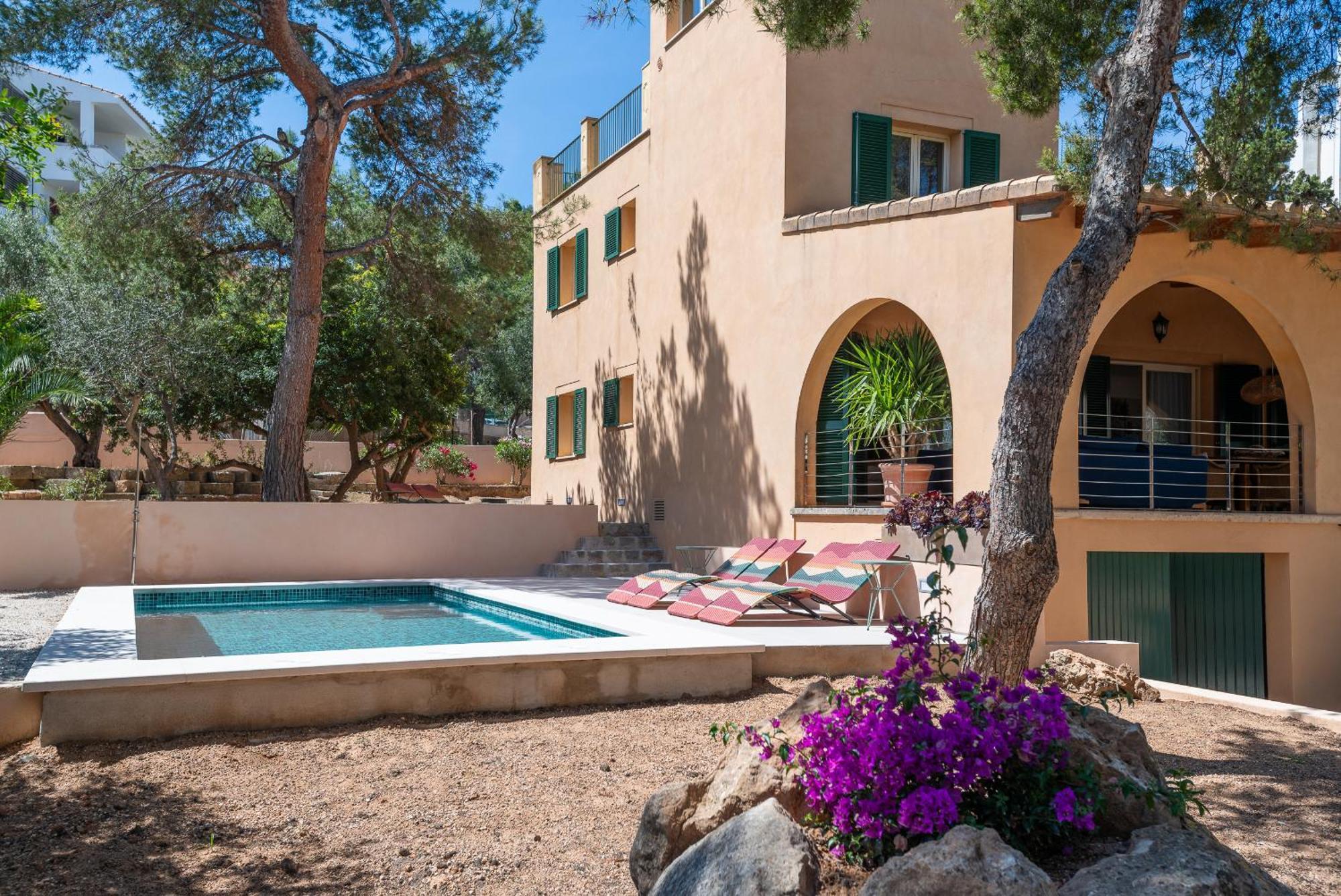Paz Y Mar, Santa Ponsa Villa Eksteriør billede
